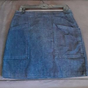 Blue jean skirt